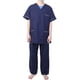 thumbnail image 2 of Traje de enfermería uniforme de enfermera dentista transpirable médicos salón camisa pantalones ropa conjunto hombres manga corta S, 2 of 8
