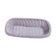 thumbnail image 1 of Canasta de almacenamiento de frutas rectangulares, cesta de servicio de alimentos tejidos a mano, organizador decorativo para restaurantes de verduras Púrpura, 1 of 8