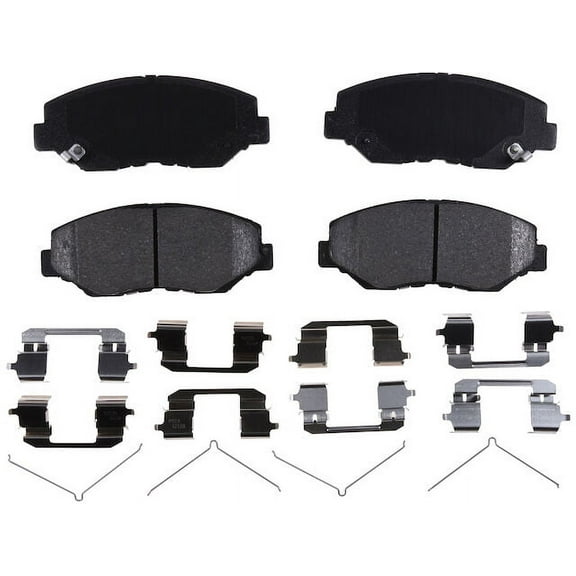 Front Brake Pad Set - Compatible with 2003 - 2017 Honda Accord 2004 2005 2006 2007 2008 2009 2010 2011 2012 2013 2014 2015 2016