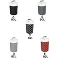 thumbnail image 3 of Yuarrent Cesto de ropa sucia bolsa de ropa 90L cesto de gran capacidad plegable para el hogar Almacenamiento y organización del hogar Negro/Impreso mango de aluminio/82l, 3 of 6