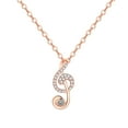 thumbnail image 2 of Musical Note Necklace Cubic-Zirconia Necklace Women Gril Wonderful Gift Mother's Day Birthday Anniversary Gifts for Mom Of The Day, 2 of 3
