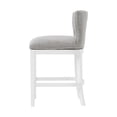 thumbnail image 6 of Alaterre Furniture Miranda Swivel Counter Height Bar Stool - Set of 2 - White, 6 of 10