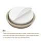 thumbnail image 4 of Deslizadores para Muebles Uxcell, Pads Redondos Autoadhesivos de Plástico para Suelos de Alfombra, Baldosas, Vinilo y Madera Dura 1" 8Pcs, 4 of 6