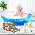 thumbnail image 5 of Coolnut 3 PCS Cute Foxes Leaves Baby Muslin Washcloths, Autumn Pattern Face Towel Burp Cloths Ultra Soft Absorbent Cotton Bath Wipes Towels for Newborn Boys Girls, 5 of 6
