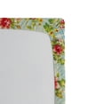 thumbnail image 3 of Ambesonne Flowers Fitted Sheet, Tropical Hibiscus Print, Queen Size, Apple Green and Dark Pink, 3 of 5