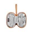 thumbnail image 2 of Bolsa de Almacenamiento Ovalada de Nailon Impermeable Acolchada a Prueba de Golpes para Tarjetas de Memoria / USB / Disco Duro Externo / Llave naranja Soledad Caja de almacenamiento de cables, 2 of 10