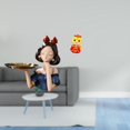 thumbnail image 2 of Estatua De Serpiente De Princesa De Resina De Arte Moderno, Bandeja Para Guardar Llaves, Adorno Multiusos Para Guardar Dulces, Figurita Fengshui Para Sala De Estar Y Oficina., 2 of 8