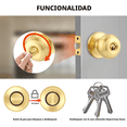 thumbnail image 2 of Este producto es ideal para ser utilizado como una cerradura de la puerta delantera, una cerradura de la puerta trasera o una cerradura de la puerta del dormitorio, 2 of 5