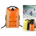 thumbnail image 4 of Bolsa seca impermeable Portátil shamjiam 30L para Buceo Kayak Rafting camping naranja, 4 of 9