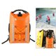 thumbnail image 5 of Mochila impermeable para senderismo y acampada, grande, de 30 l, para viajes y actividades al aire libre naranja, 5 of 9