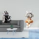 thumbnail image 2 of Escultura De Resina De Astronauta Con Cámara, Estatua Decorativa única, Adorno Para Gabinetes, Bar, Familia, Amigos, Escritorio, Mesa, Centro De Mesa, Chimenea, 2 of 8