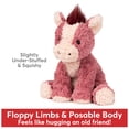 thumbnail image 2 of Peluche GUND Cozys Collection Caballo 25 cm rosa/rojo, 2 of 8