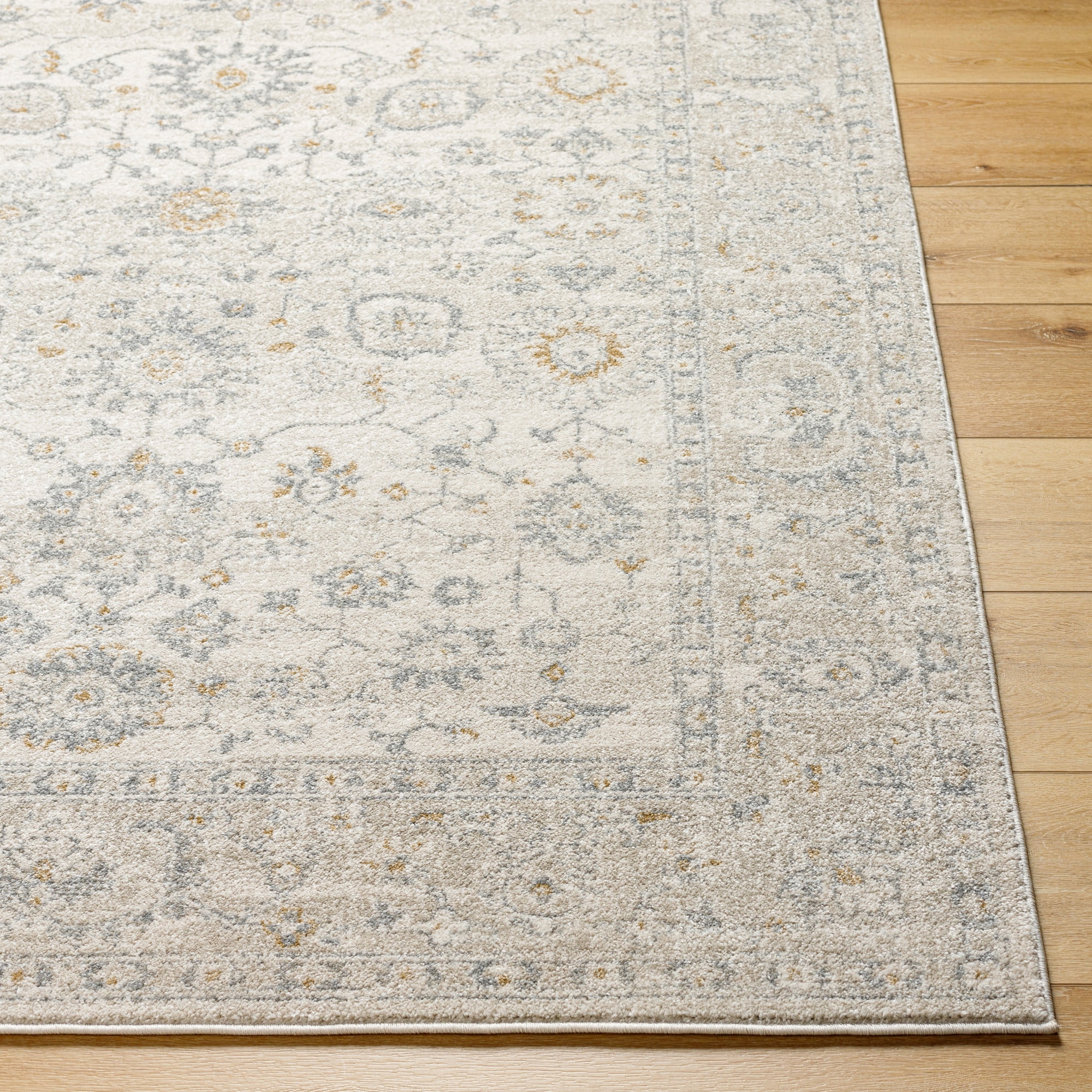Livabliss Alpharetta Area Rug, 9'2" x 12', Medium Gray