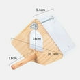 thumbnail image 6 of Bird Nest Transparent Wood Bird House with Perch Easy Installation Hanging Bird Nesting Box Bird Cage Accessories, 6 of 8