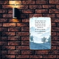 thumbnail image 3 of Deuteronomy 31 8 Bible Verse Wall Art Scripture Metal Tin Sign Poster Inspirational Quotes The Lord Himself Goes Before You And Will Be With You Metal Poster, 3 of 5