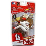 McFarlane MLB Sports Picks Series 27 Albert Pujols Action Figure [White Jersey]