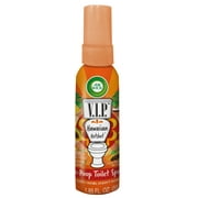 Air Wick V.I.P. Pre-Poop Toilet Spray, Up to 100 Uses, Contains Essential Oils, Mint Jetsetter, Travel size, 1.85 Oz.