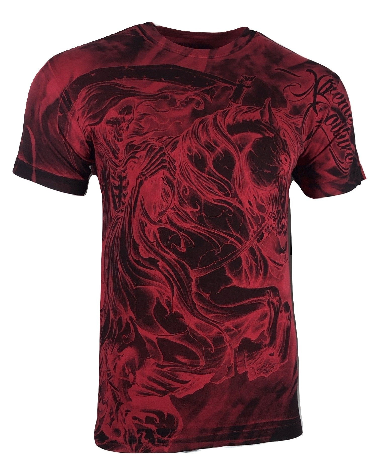 Xtreme Couture By Affliction Men's T-Shirt - Lockdown Y2K Graphic Tee, Premium Cotton - View #7