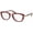 Aubergine Rose Gold, variant on Coach 0HC6106B Full Rim Square Womens Eyeglasses - Size 50 (Amber Gold)