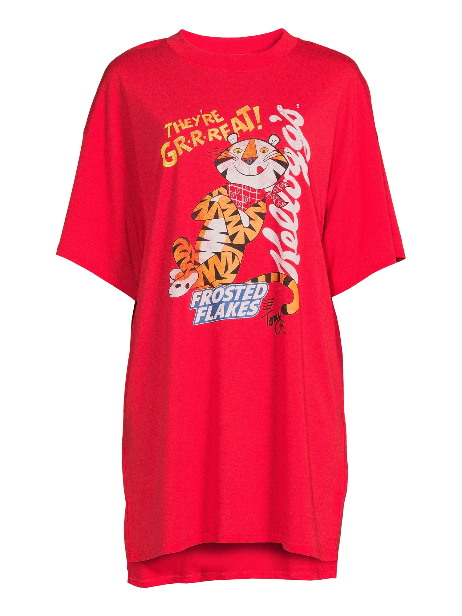 Kellogg's Frosted Flakes Women's and Women's Plus Short Sleeve Sleepshirt