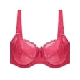 thumbnail image 5 of Women's Sexy Underwire Bra Full Bust Bra Plus Size Sheer Bra Sexy Lace Bra, 5 of 5