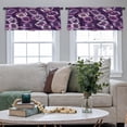 thumbnail image 4 of LALILO Kitchen Curtain Valance Ethnic Boho Rod Pocket Window Curtain 52"x 18" Set of 2, 4 of 7