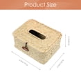 thumbnail image 3 of MasteelfCA Hotel Desktop Paper Holder Country Style Tissue Box Household Napkin Dispenser, 3 of 8