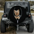 thumbnail image 2 of Lotusprinthandmade Yorkshire Terrier Cute Animals Collection Zipper Pattern Spare Tire Cover Without Backup Camera Hole 6 Sizes, 2 of 8