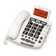 ClearSounds Communications CS-WCSC600 Numérique Amplifié Téléphone de Liberté avec Pleine Puissance ClearDigital - Blanc - Pack de 6 – image 2 sur 2