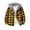 Yellow, variant on UQJfacai Boys Hoodies Shirts Kids Casual Button Down Plaid Shirt Fall Winter Long Sleeve Hooded Shacket Jackets with Pocket 5-14 Years