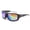 Black/Black, variant on USA Sports Revolution 2 Fishing Sunglasses in Matte Black Frame with TAC Brown Tinted Green Mirror Polarized Lens