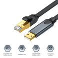 thumbnail image 3 of USB To RJ45 for USB Rollover Console Cable Debug Line Router Converters, 3 of 9