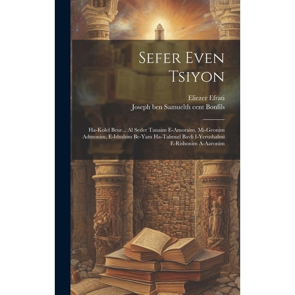 Sefer Even Tsiyon: Ha-kolel Beur... Al Seder Tanaim E-amoraim, Mi-geonim Admonim, E-idushim Be-yam Ha-talmud Bavli I-yerushalmi E-rishonim A-aaronim (Hardcover)