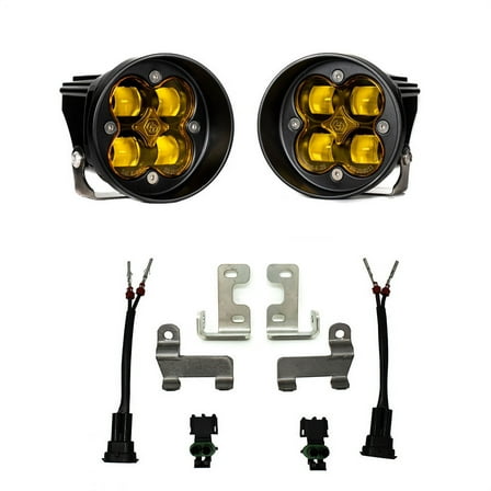 Baja Designs 447704 Amber Fog Light Kit fits 2016-2023 Toyota RAV4