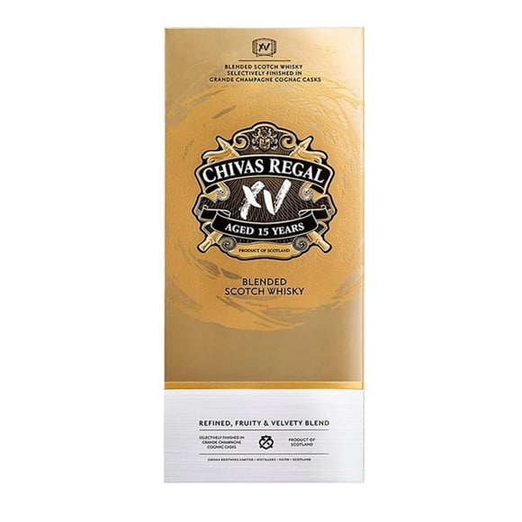 Whisky Chivas Regal XV años Escocés 700 ml