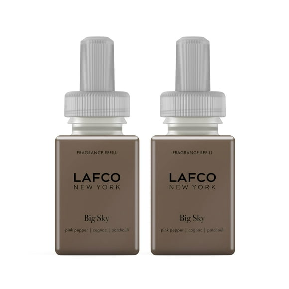 Recarga de difusor inteligente LAFCO New York Pura Big Sky, paquete de 2