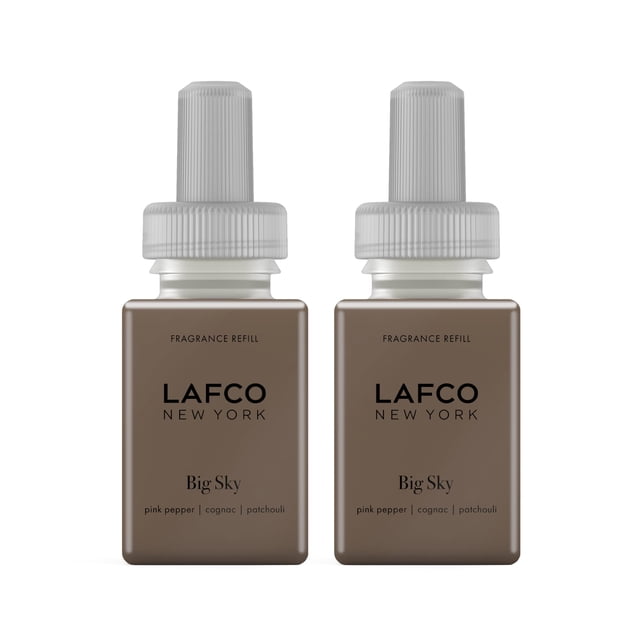 Recarga de difusor inteligente LAFCO New York Pura Big Sky, paquete de 2