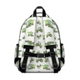 thumbnail image 3 of Tractor and Harvesters Gray Pattern Cute School Backpack Bag for School with Padded Back and Adjustable Shoulder Straps 15.25"x11.5"x5.25", 3 of 5