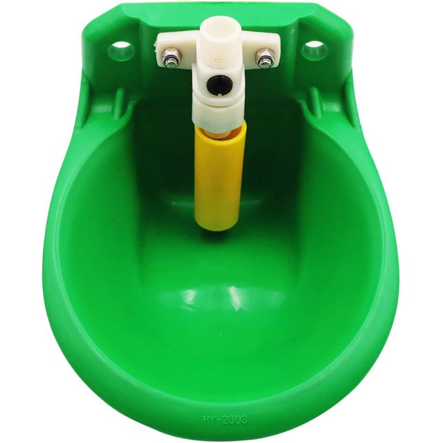 Cuenco de agua automático para ovejas y cabras, bebederos flotantes, bebedero para ganado y becerros