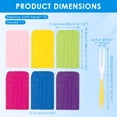 thumbnail image 7 of 12 Pcs Reusable Fleece Duster Refills, Washable Cleaning Pads with Handle for Tabletop, Windowsill, Car Seat – Multi-Surface Duster Refill for Home, Blinds, Pet, Furniture, 7 of 7