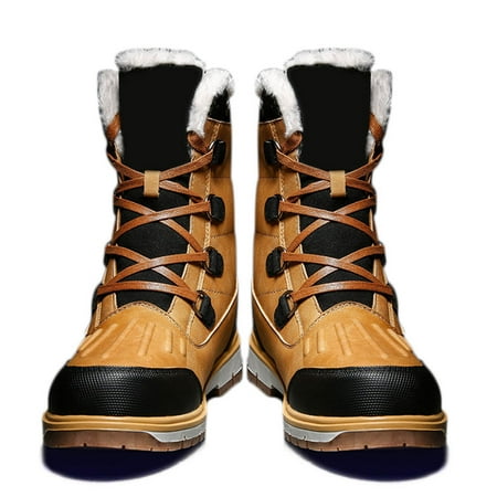 Men Winter Shoes Snow Boots Warm Anti-Slip Thicken Casual for Outdoor Hiking New | Walmart Canada