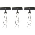 thumbnail image 1 of Sinker Slides for Fishing, Sinker Weight Silder Line Slide Sleeve Swivel Duo Lock Snaps for Saltwater Surf Bottom Fishing Fish Fider Rig Catfish Rig Black Hook Snap 50 Pack, 1 of 6