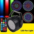 thumbnail image 1 of Mistaha 2019 stage light LED par light 78 strobe strobe light horse race bar background, 1 of 8