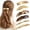 6 PCS, variant on Women Hair Clips Gold Metal Hair Pins Retro Large Hair Barrettes French Clip Barrettes For Women Lady (5 Pcs)