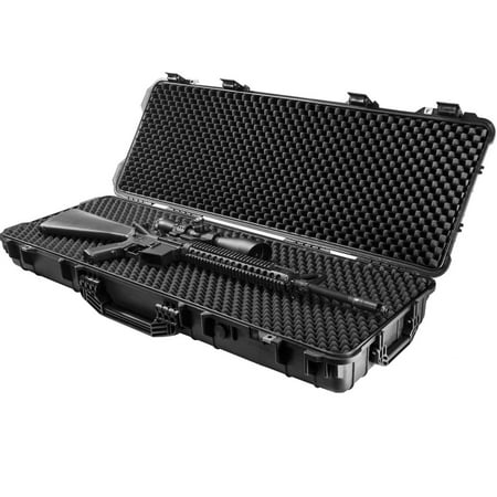 Foam Watertight Hard Case - Barska Loaded Gear AX-600 Watertight Hard Case - 44in Black
