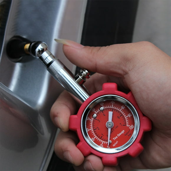 LSLJS Tire Pressure Gauge - (0-100 PSI) Heavy Duty With Large 2.3 Inch Easy To Read Dial, Low - High Pressure Gauge.Tire Gauge for Car and Trucks Tires, Pressure Gauge on Clearance