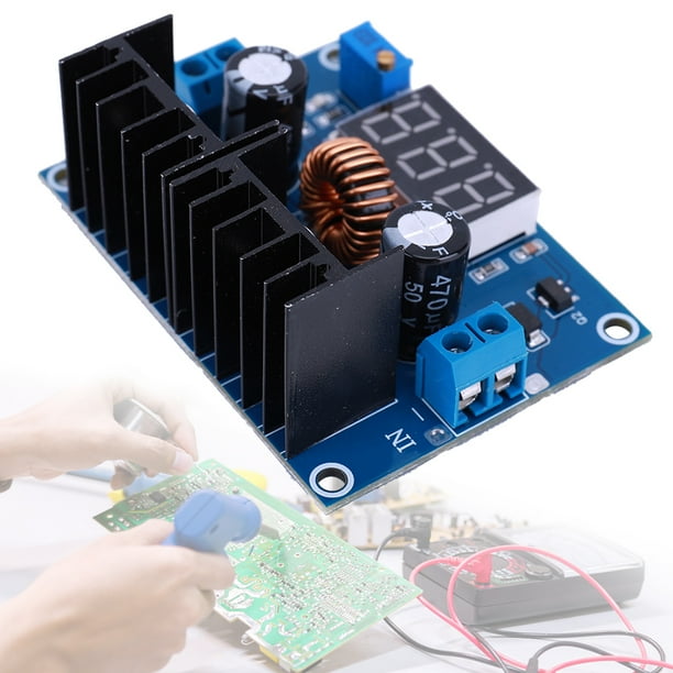 XL4016 DC-DC Power Drop Module PWM Adjustable Step Down Buck Converter 4-40V To 1.25-36V Step-Down Regulator with LED Display