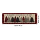 thumbnail image 1 of Wmhnj 1 alfombrilla absorbente antideslizante, resistente al aceite, lavable a mquina, para cocina, dormitorio, sala de estar, pasillo, 50 x 76 cm, color rojo navideño para interiores., 1 of 7
