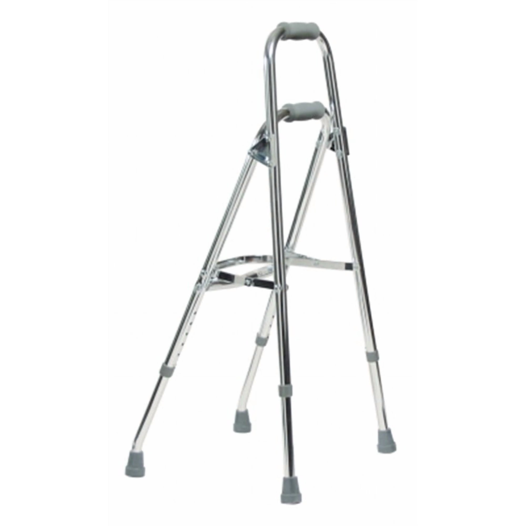 Graham-Field 60163800 Silver 29.5-34.5 in. 300 lbs Aluminum Lumex Everyday Side Step Folding Walker - Pack of 2