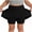 A-Black133, variant on JAJAHO Girls Tennis Skirts With Inner Shorts High Waisted Athletic Skort For Golf Running Workout 4-12Y Versatile Skirt